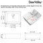 DeerValley Ally 19" x 15" Vitreous China Rectangular Bathroom Sink Vessel Sink-75959937