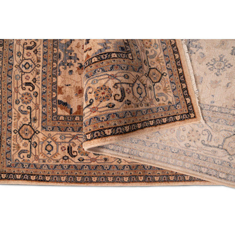 Oriental Wool Area Rug, Rectangle 60 x 85 cm