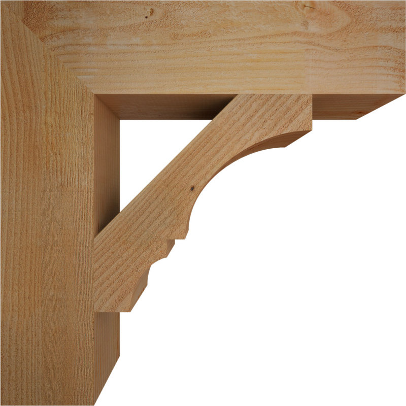 Support de sciage grossier l 6 po x P 26 po x H 26 po, sapin Douglas, Sapin Douglas scié brut, L 6 po x P 26 po x H 26 po