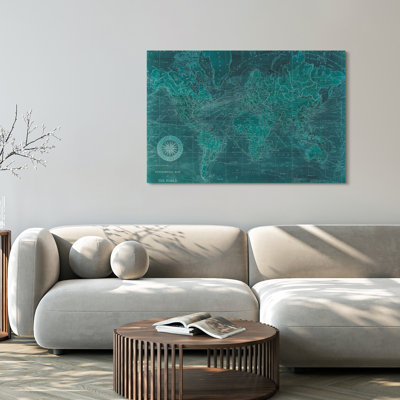 " Azure World Map "