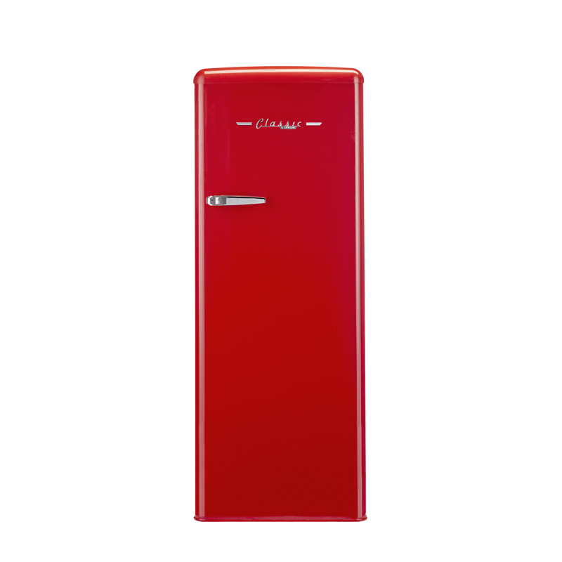 Congélateur vertical 21 po Classic Retro, Rouge