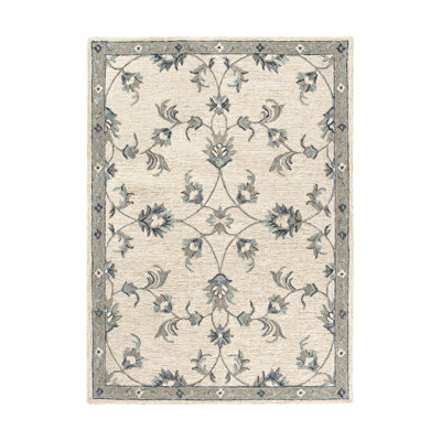 Munz Handmade Traditional Natural Wool Indoor Area Rug