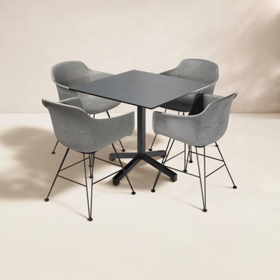 Dusti 32" Patio Dining Set
