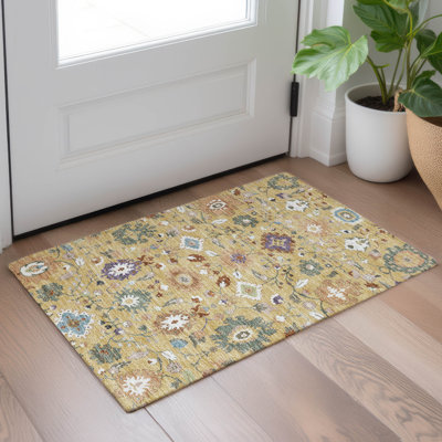 Tapis traditionnel lavable à la machine intérieur / extérieur ACN2458