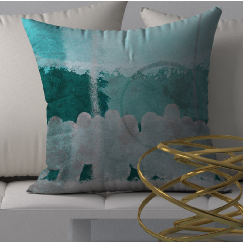 Housse de coussin carrée/insert, 18" x 18"
