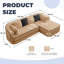 Canapé en velours modulaire Cloud-Like Teddy-1089400492