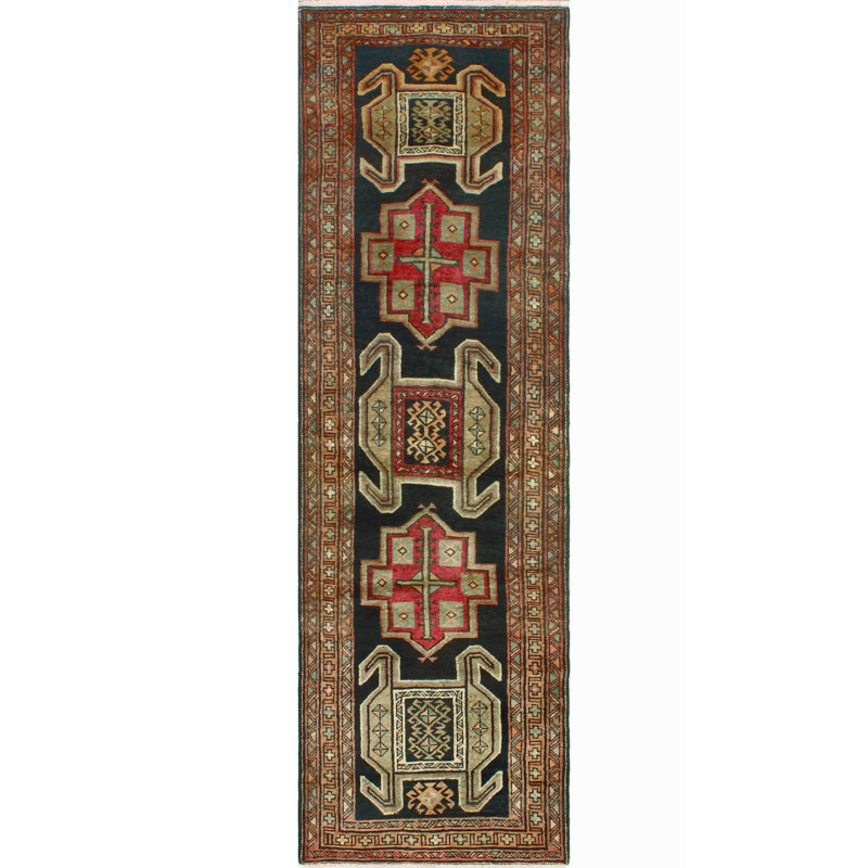 Khylar Distressed Muhyeed Charcoal Runner