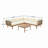 Sectional Seating Group With Waterproof Cushions - Premium Outdoor Sofa Set(Cushion)