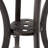Outdoor 19" Cast Aluminum Patio Side Table