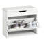 Helmy Faux Leather Upholstered Storage Bench-494774811