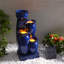 Cascade Fountain with Lights-1452873375