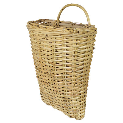 Wall Basket, Rattan