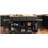 K&K 53inch Large Kitchen Island with 2 Bar Stools, Power Outlet,Door Internal Storage Rack, Kitchen Storage Cart on 5 Wheels with Drop Leaf, 5 Open Side Racks, 3 Drawers,Black (Three Packages)-1445420060