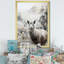 «Asian Art Alpacas Sumi I», reproduction sur toile-1995665495-2072136686