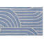 Geometric Area Rug in Denim Blue-66636885