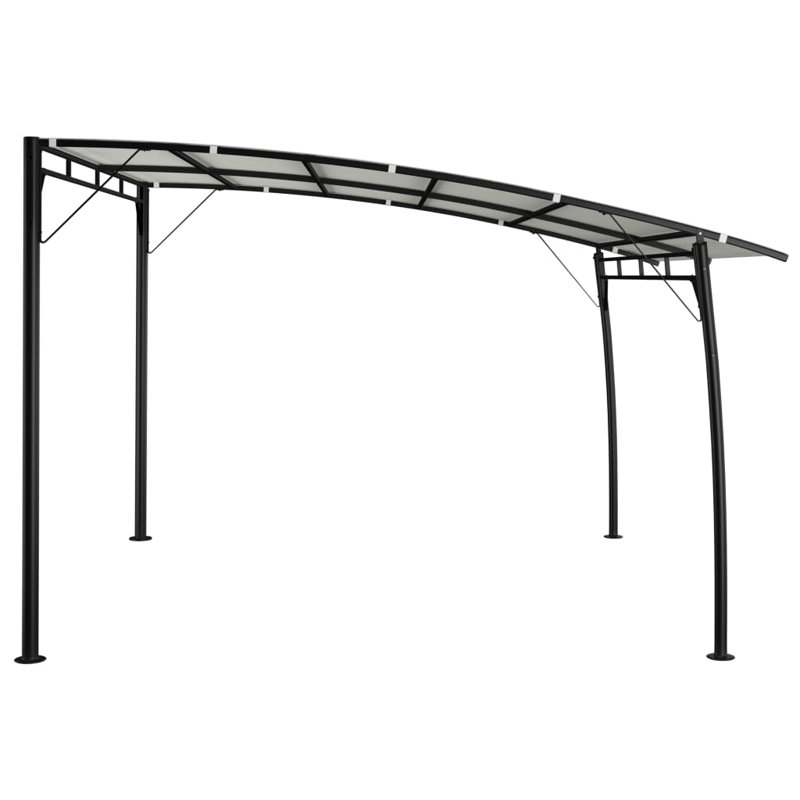Doral 9.8 Ft. W x 9.8 Ft. D Steel Patio Gazebo, Cream