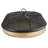 Gourmet Basics by Mikasa Wooden Round Lazy Susan with Cover