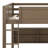  Kalenna Queen Over Queen Bunk Bed With Storage Cabinets And USB Ports-334922770