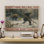 Hunting - Choose Something Fun Gallery Wrapped Canvas - Inspirational Quotes And Sayings Decor, Moss And Red Home Decor
