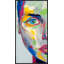 Neon Portrait A Painting by Samuel Kane
