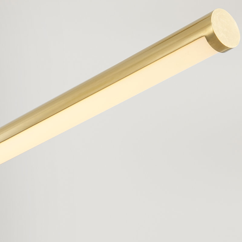 JONAS 3 LIGHT CHANDELIER, Aged Brass, 10" H x 46" W x 46" D