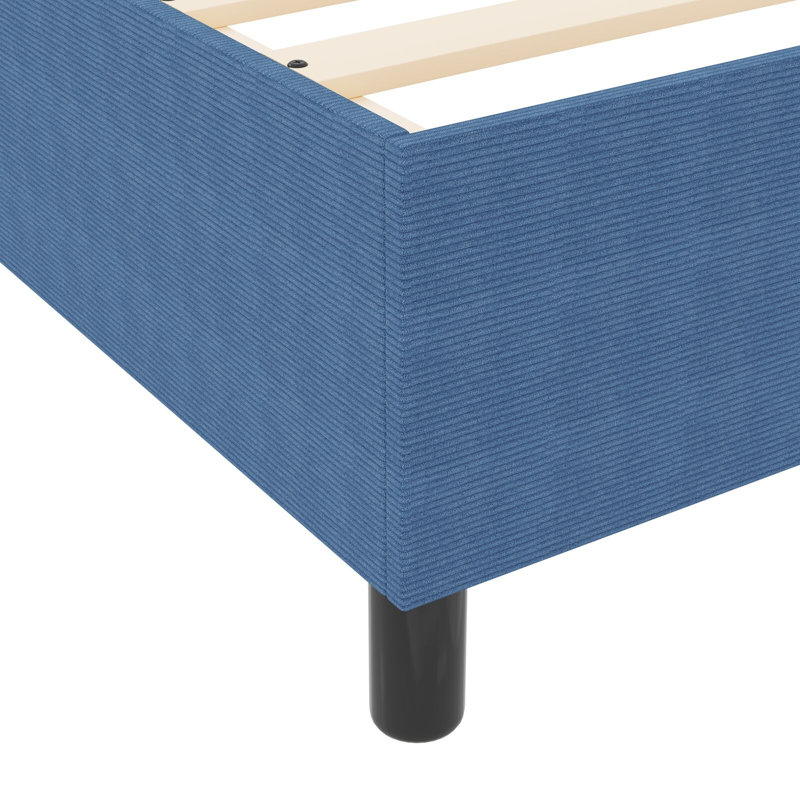 Box Spring Bed Fabric, 80 x 203 cm, Blue