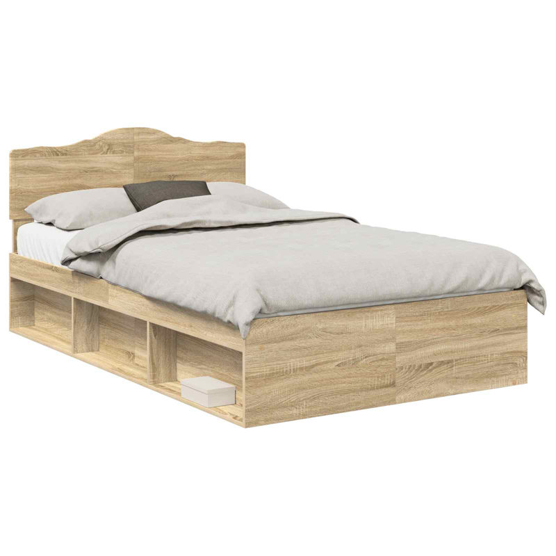 Bed, Small Double (4'), Sonoma