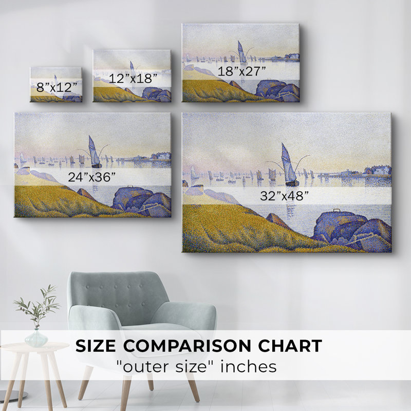 Paysages rétro-CCLxxvi -Galerie enveloppée Cavas, 12 x 18