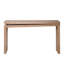 Console étroite, table d'entrée mince avec détail de perles, parfaite pour les petits espaces et un décor rustique moderne