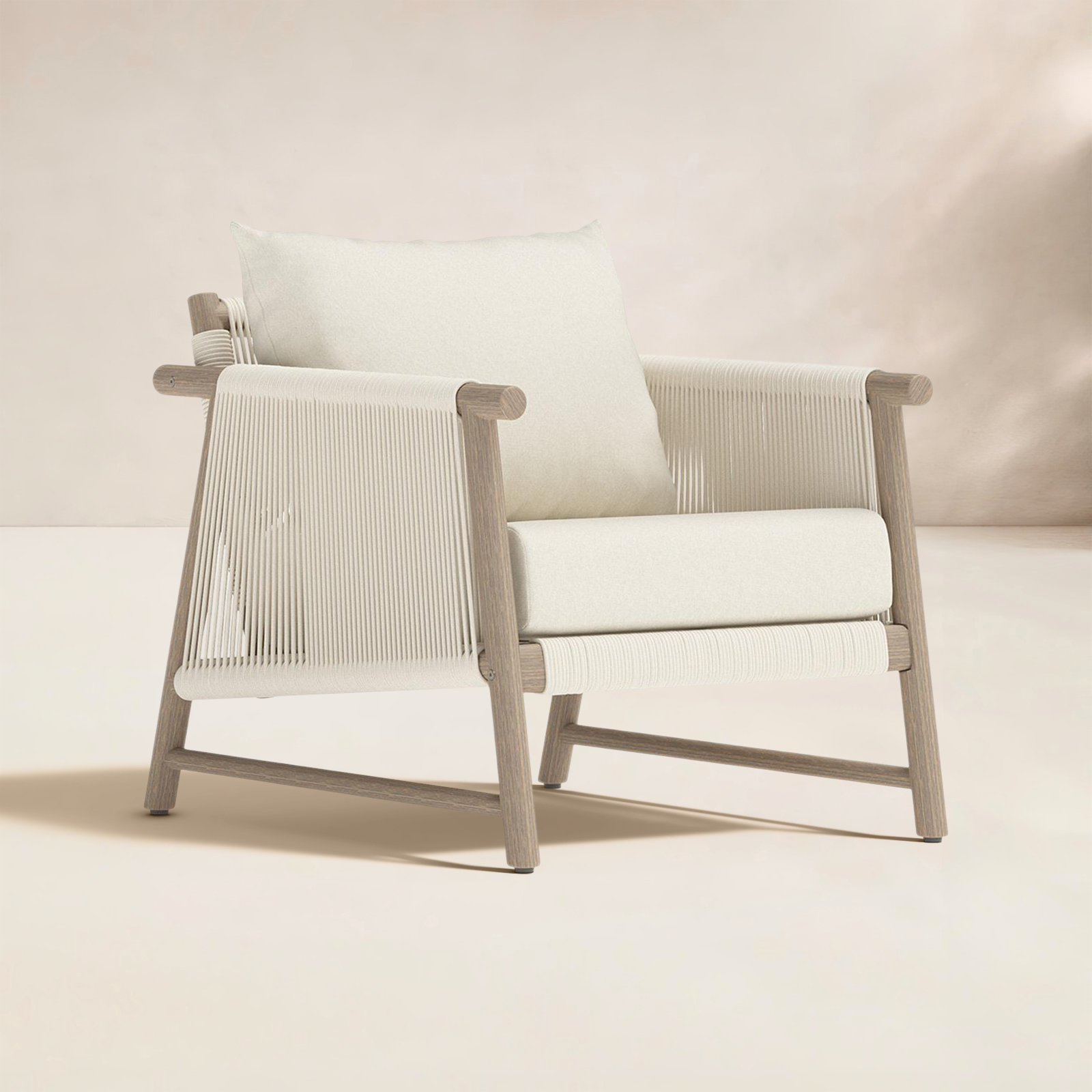 Naomie Acacia Patio Lounge Chair