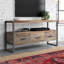 Console multimédia à 3 tiroirs en bois d'acacia massif de 60 pouces-135985617