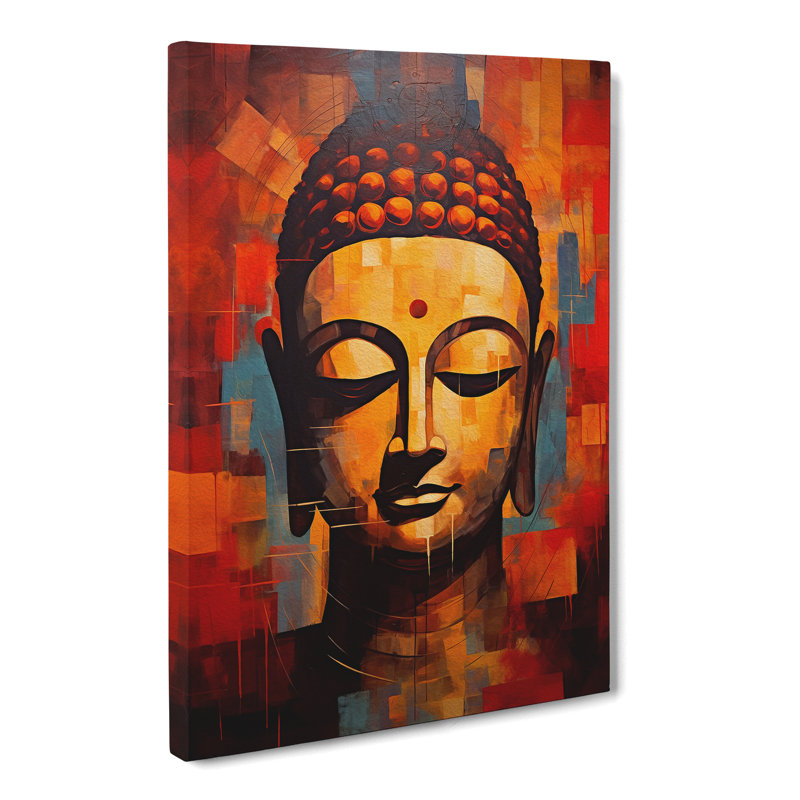 Buddha Constructivism - Print, 60cm H x 40cm W x 3cm D