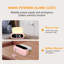 Numerical Plastic / Acrylic Electric Alarm Tabletop Clock Pink