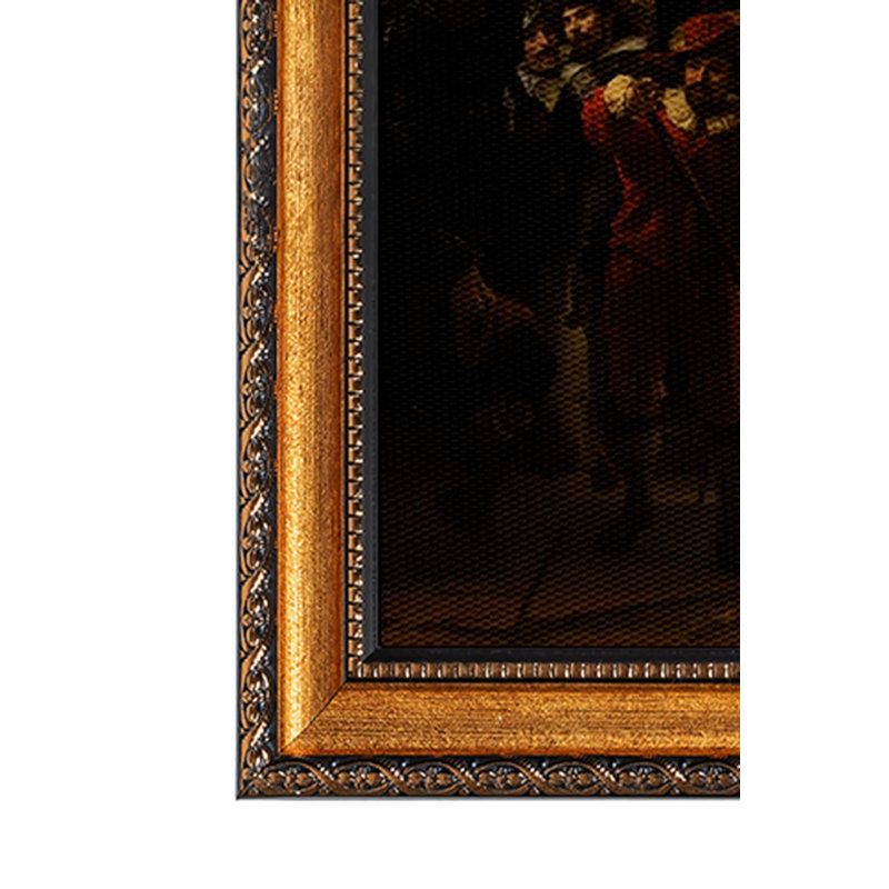 Peinture décorative sur toile encadrée, H 19,7 po x l 27,6 po