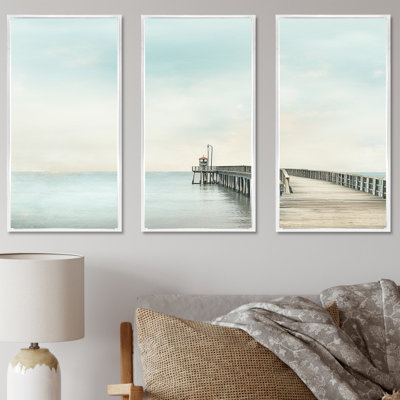 Ensemble d'art mural Radcliff - Coastal Pier