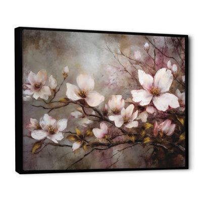 " Pink Gray Dogwood Elegance III "