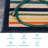 Coastal Stripe Geometric Modern Indoor Outdoor Area Rug-249580556