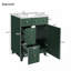 Meuble-lavabo élégant avec rangement pratique et construction durable