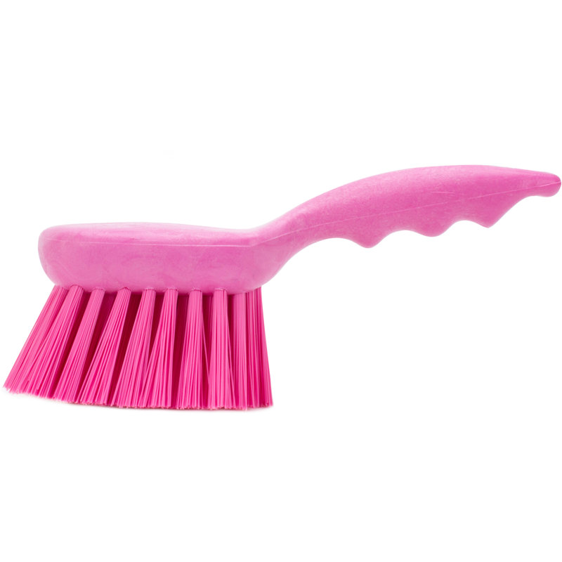 Cleaning Brushes, Pink, 2.75" H x 8" L x 3" W