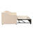 Twin Size Upholstered Daybed with Pop Up Trundle, Expandable to King, Velvet Fabric, No Box Spring Needed, Beige-118755113