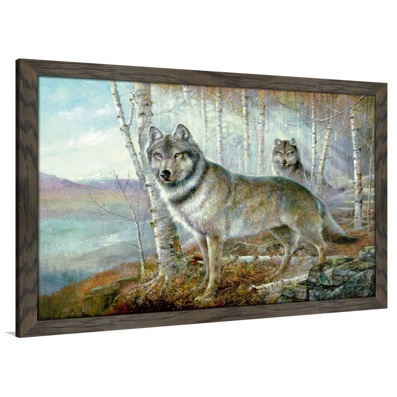 « âme des seconds », reproduction de peinture à l’huile encadrée, H 21,5 po x l 27,5 po x P 0,75 po