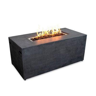 Mason 55" Rectangular Hidden Propane Gas Fire Pit