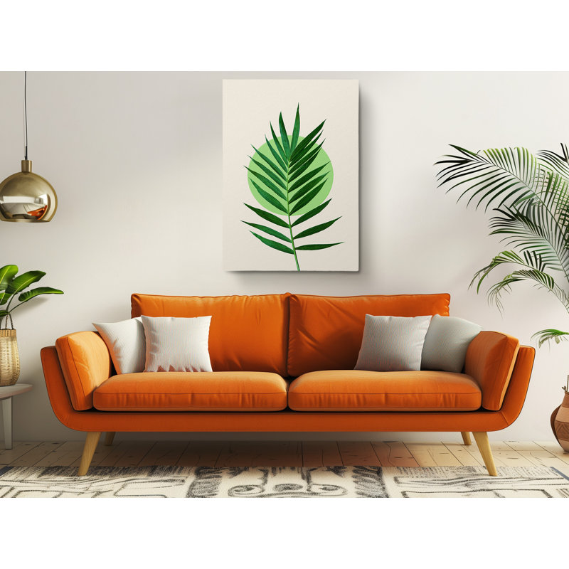 «Modern Minimalist Tropical», reproduction d'art sur toile