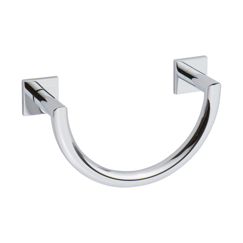 Dyad Towel Ring, Polished Chrome