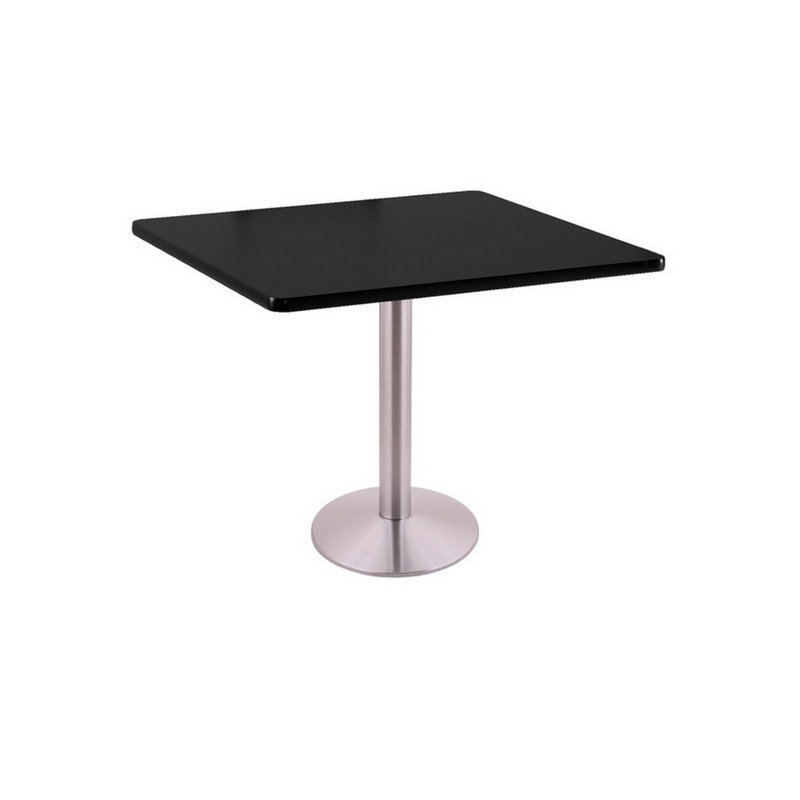 Table de salle à manger 30 po, Inoxydable, Hauteur de la barre (hauteur de 42 po)