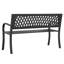 Steel Outdoor Bench