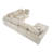7-Seater Sectional with Modular Design and Premium Chenille-117441689