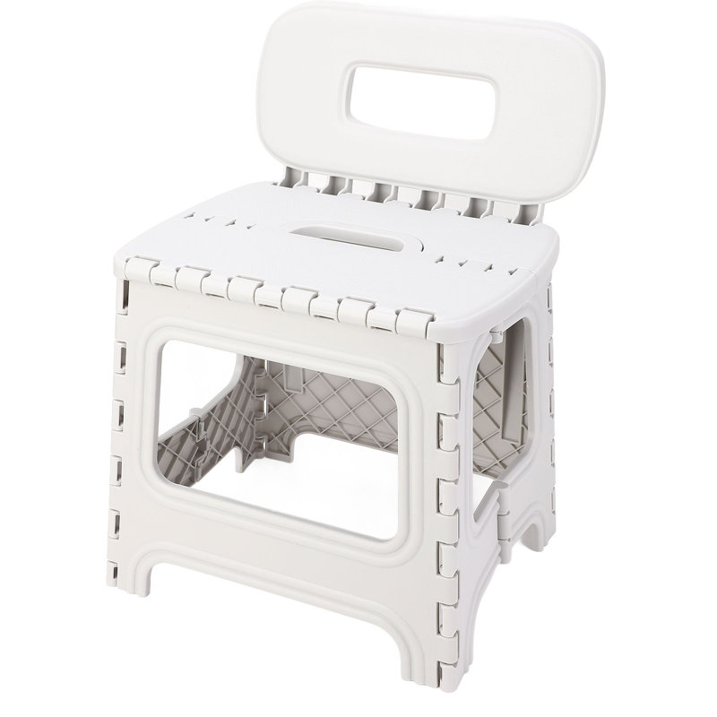 Plastic Small Step Ladder, Grey