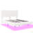 Boucle Floating Bed With Light,Queen-700096298