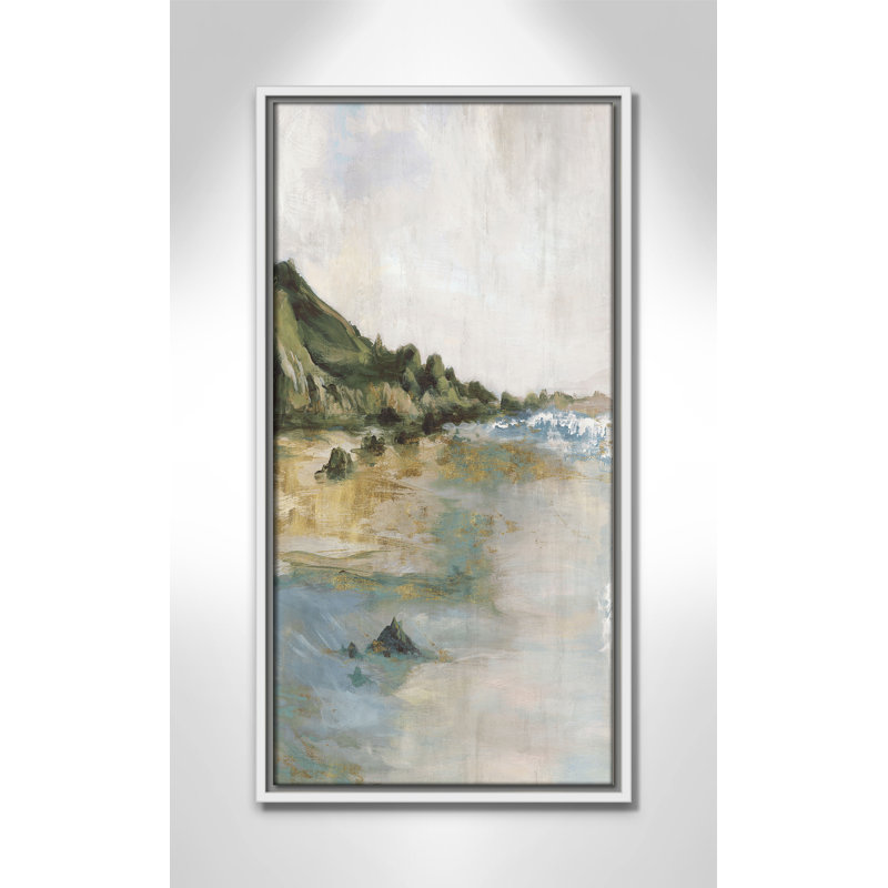 «Cordoba Tide’s Edge» par, H 25,5 po x l 13,5 po, Blanc